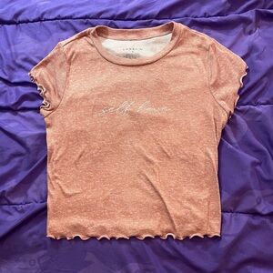 Danskin 'Self Love' Womens Cropped Top